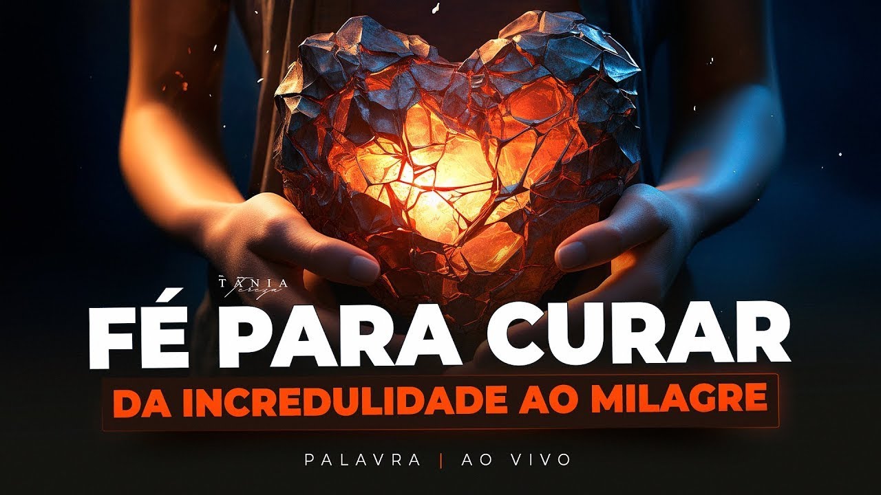 FÉ PARA CURAR | Da Incredulidade ao Milagre - Palavra Ao Vivo - Pastora Tânia Tereza