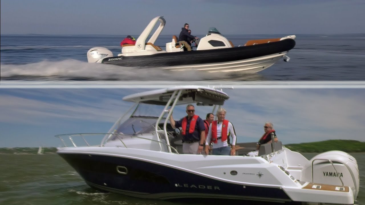 Zodiac Medline 9 et Jeanneau Leader 9 | Essai bateau | Plaisir Nautique