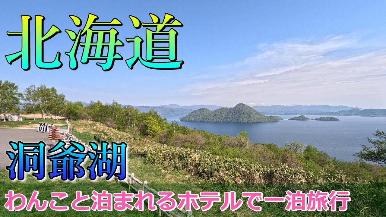 犬３匹と一泊旅行、愛犬と泊まれるホテル「ゆとりろ洞爺湖」へ