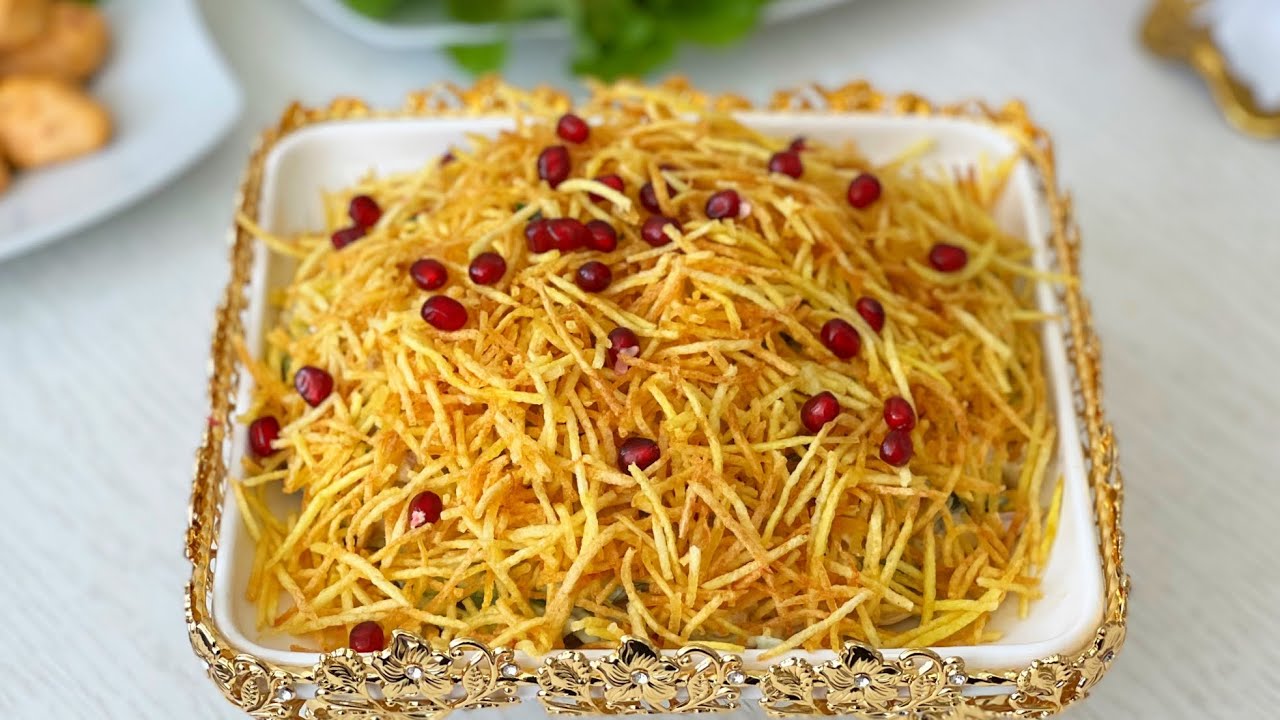 Самый ВКУСНЫЙ ГРУЗИНСКИЙ салат! The most delicious Georgian salad!