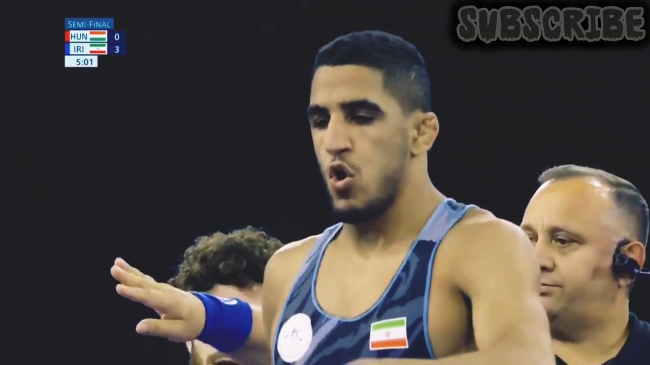 #Wrestling Rahman Amuzad Khalili and Ismail Musa Kayev at the 2024 Olympics#Subscribe#Subscribe#