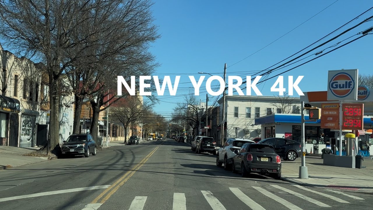 4K New York - Driving tour of Queens ( 101 Avenue ) - Jan 8, 2026