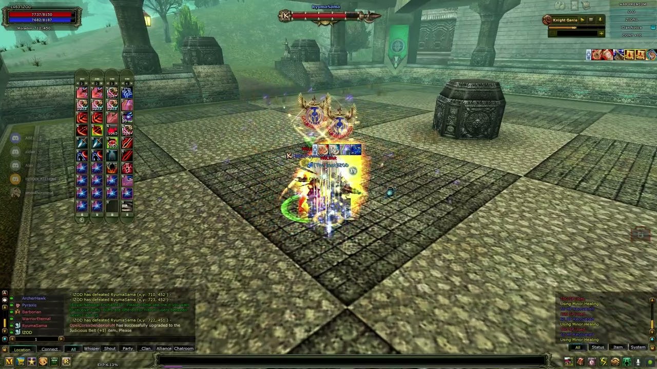 Knight Online Rogue Pk & VS Last of 2025 - Zion Steam