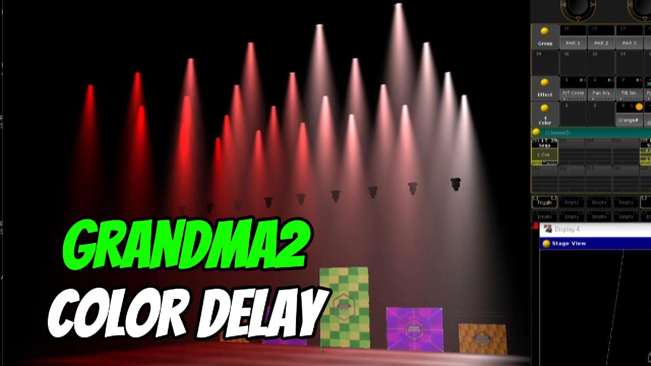 GRANDMA2 COLOR DELAY