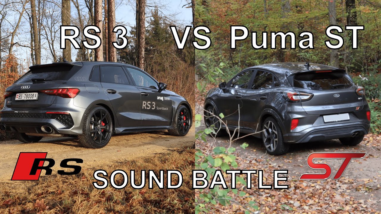 Aud RS3 vs Ford Puma ST | Sound Battle | PhilippKCars