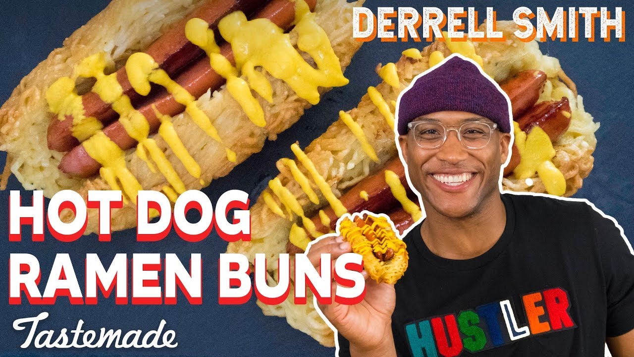 Hot Dog Ramen Buns I Derrell Smith
