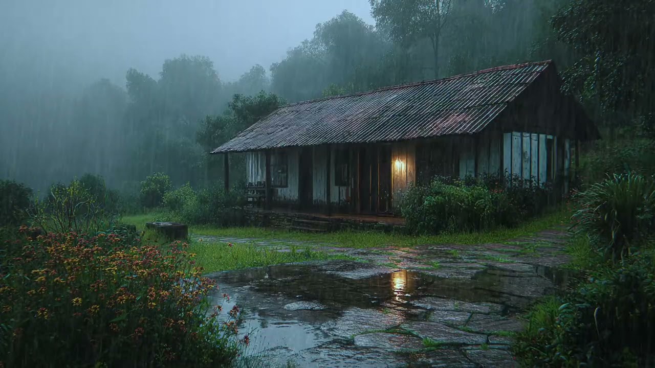 Relieve Stress and Worries, Enjoy the Refreshing Sound of Rain, and Sleep Soundly