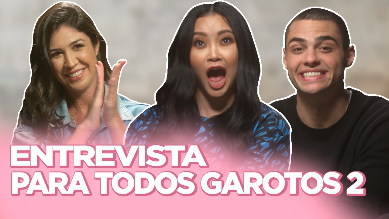 LANA E NOAH FALAM PORTUGUÊS, SOBRE TERCEIRO FILME E SÃO FÃS DE BILLIE E BLACKPINK | Foquinha