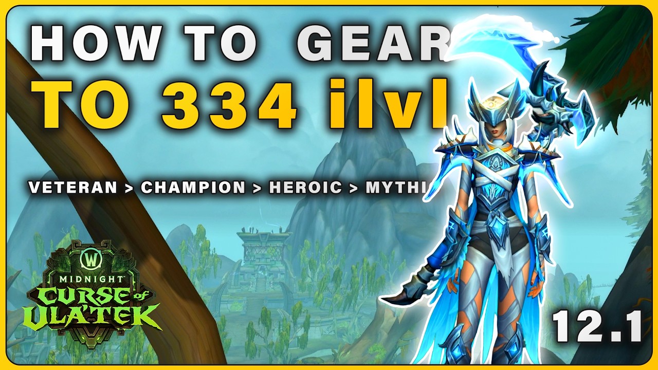 The Complete 12.1 GEARING GUIDE (Mains & Alts) | WoW Midnight