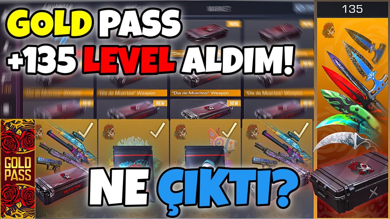 STANDOFF 2 | DIA DE MUERTOS GOLD PASS + 135 LEVEL ALDIM! - NE ÇIKTI? | 0.36.0