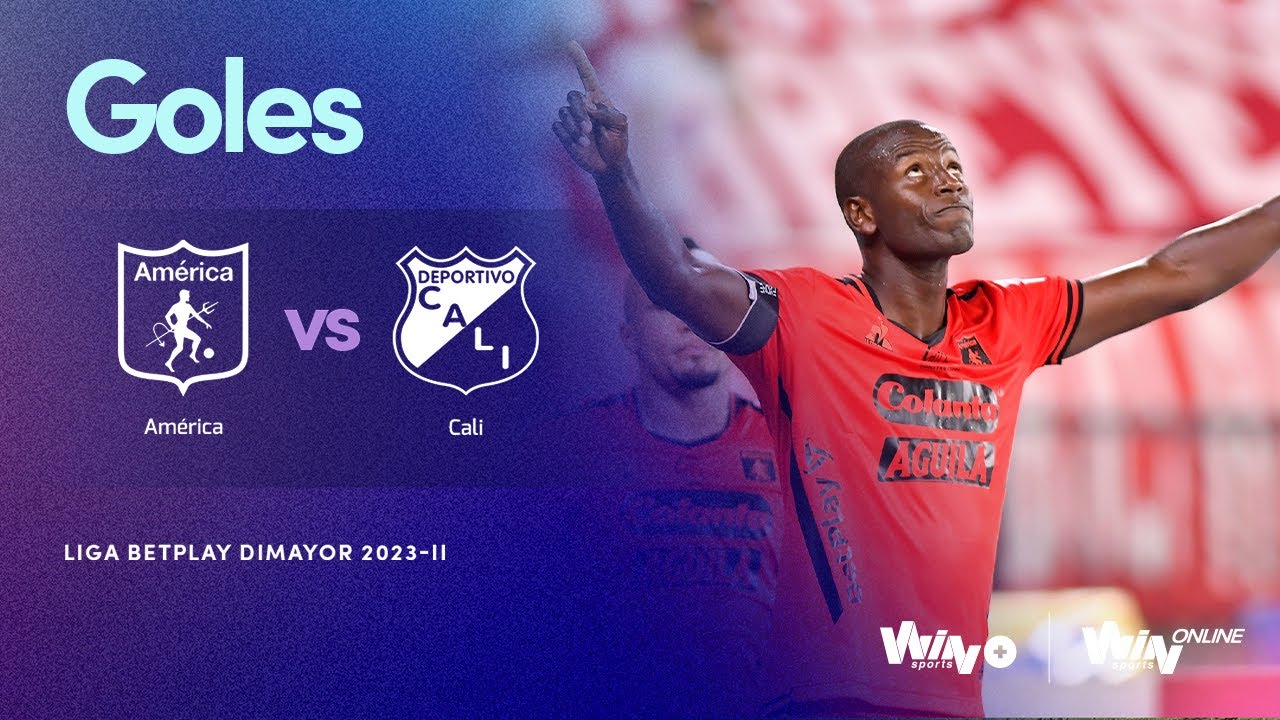 América vs. Cali (goles) | Liga BetPlay Dimayor 2023- 2 | Fecha 10