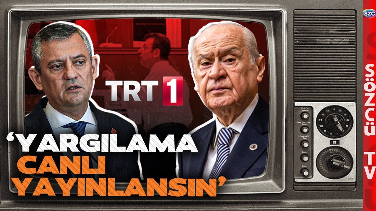 Devlet Bah&ccedil;eli'den G&uuml;ndem Olacak TRT & İmamoğlu &Ccedil;ıkışı! &Ouml;zg&uuml;r &Ouml;zel El Y&uuml;kseltti! CHP'den B&uuml;y&uuml;k Hamle