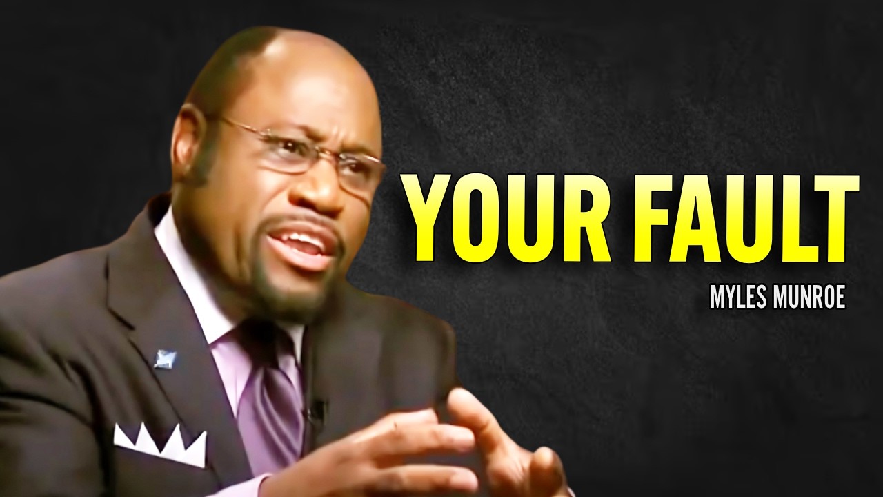 NOBODY IS COMING TO SAVE YOU | MYLES MUNROE MOTIVATION