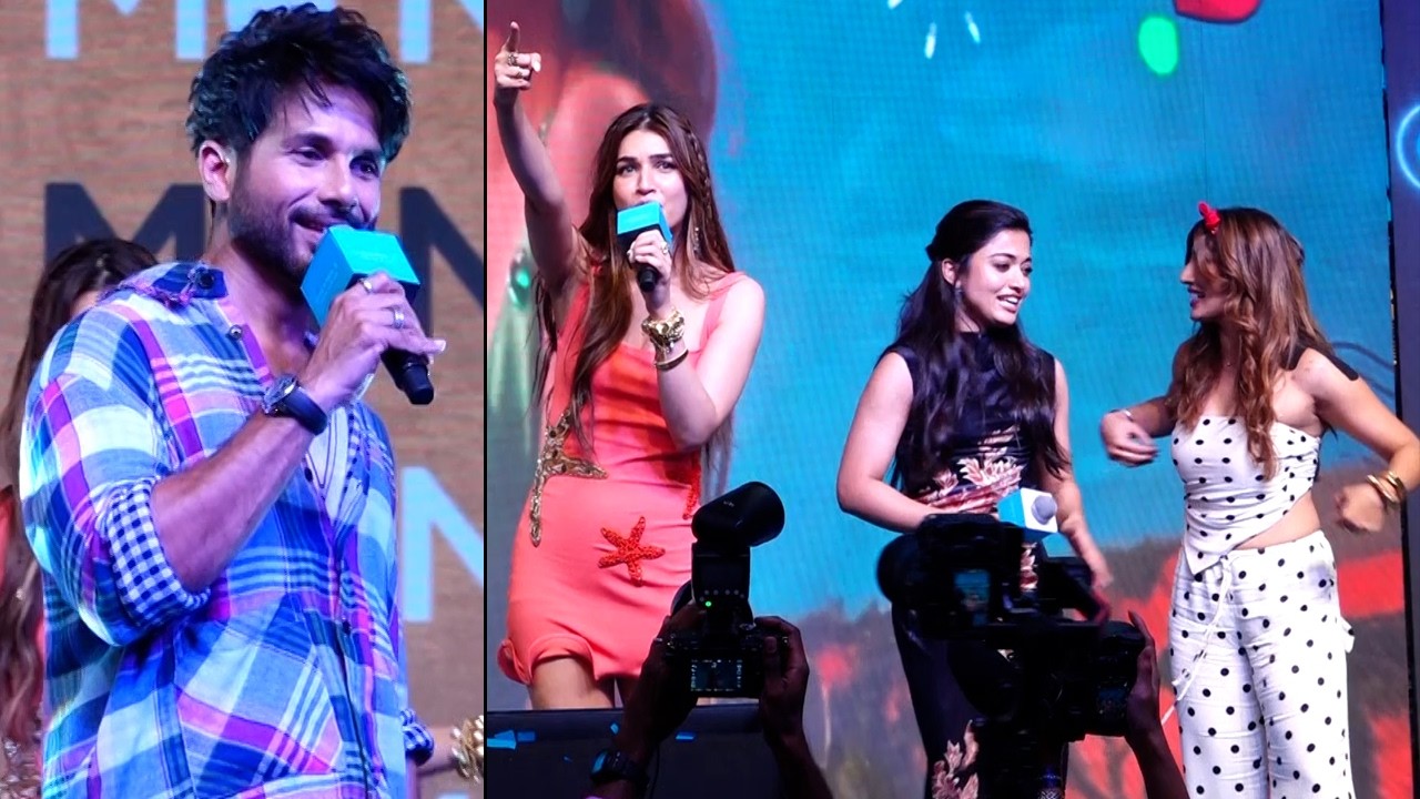 Shahid Kapoor, Kriti Sanon And Rashmika Mandanna Attends Cocktail 2 Music Festival❤️| MS Bollywood