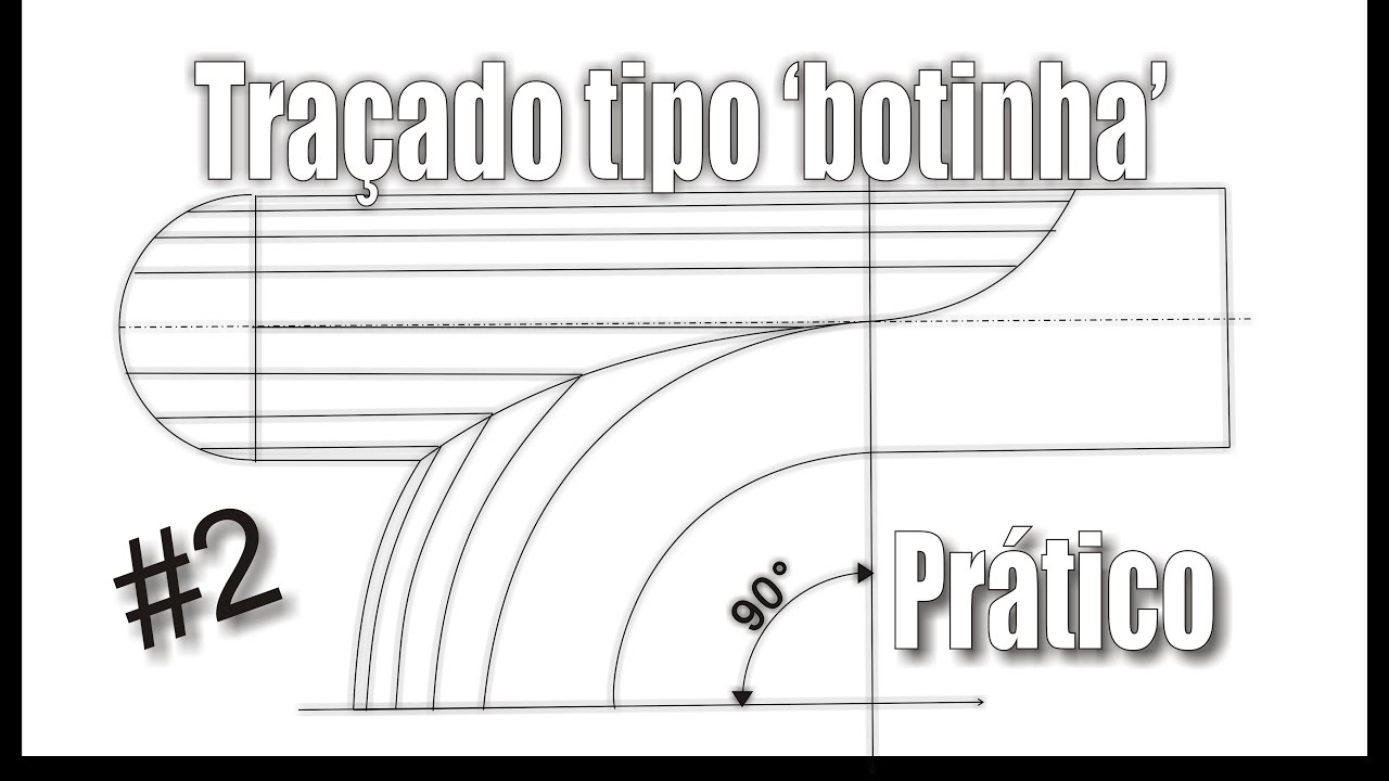 Traçado de 'Botinha' modelo 02