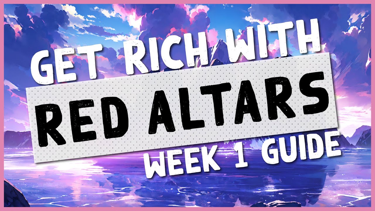 3.23 | WANDERING PATH RED ALTARS WILL BE A PRINTER ON LEAGUESTART - PoE Affliction MoneyMaking Guide