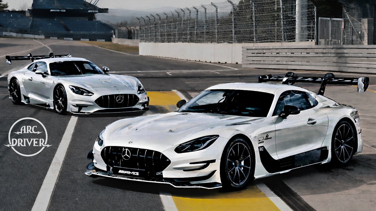 Новый уровень безумия &mdash; омологационные автомобили Mercedes AMG GT Black Series 2027 года.