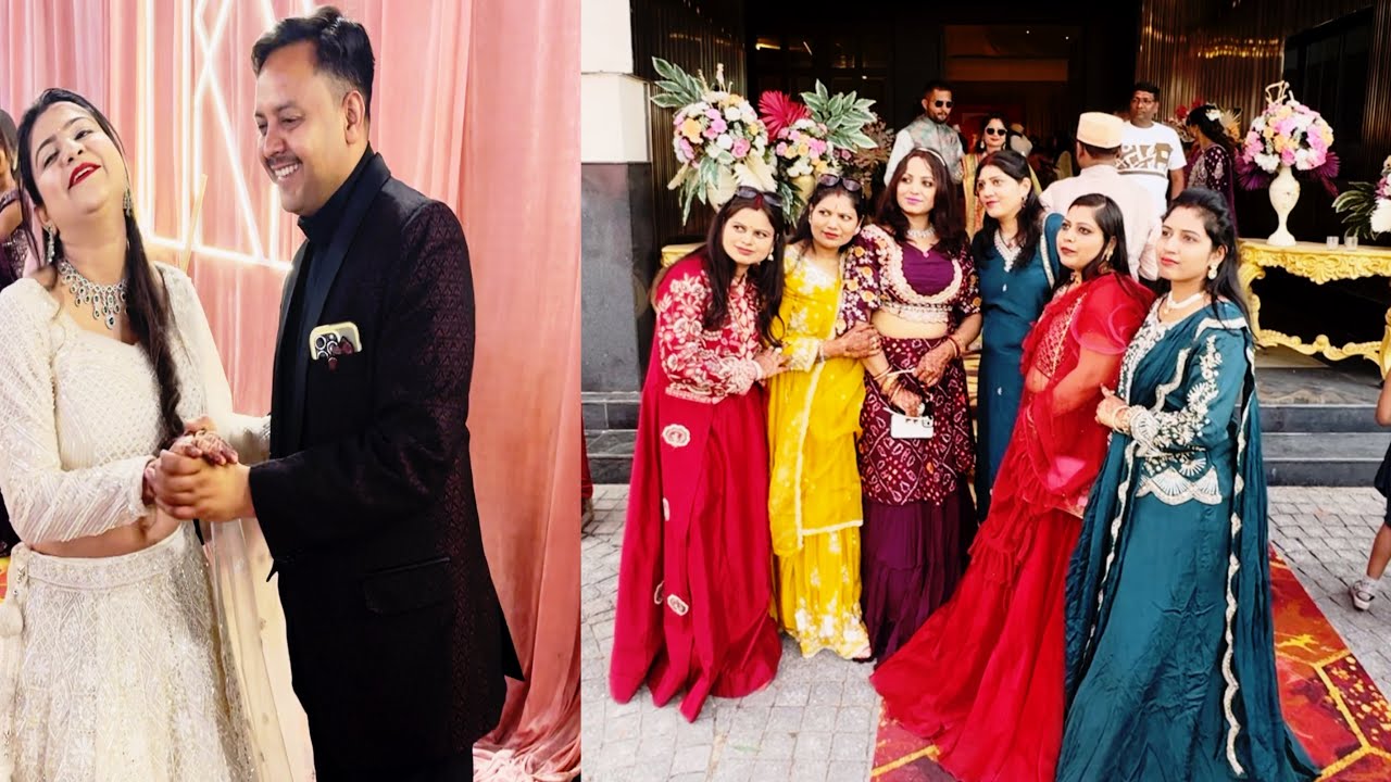 💍Sali ki shadi m sadhuji ke full maze 🤩 PART-2