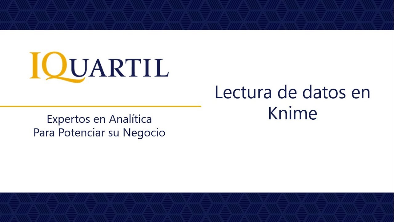 3. Lectura de datos en Knime