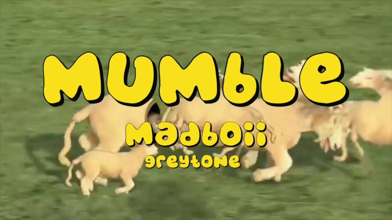 MADBOII / Mumble ( Official Lyrics Video )