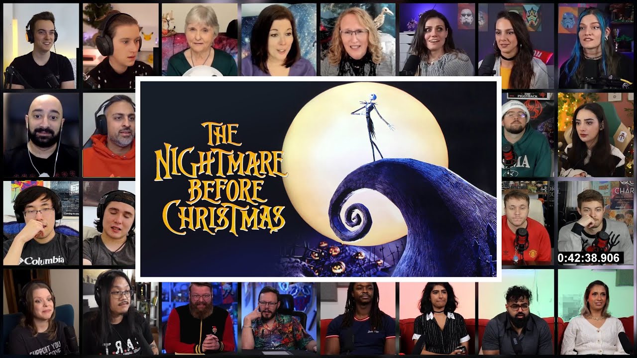 The Nightmare Before Christmas (1992) Movie Reaction Mashup