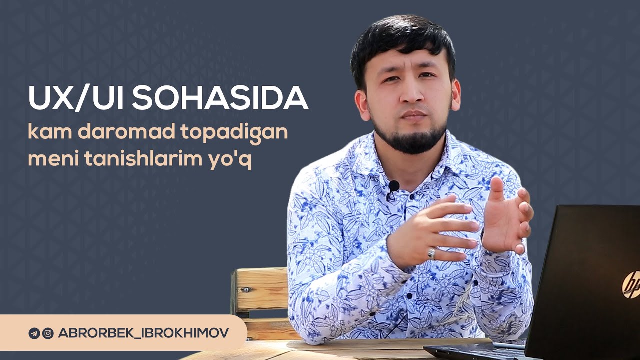 Grafik dizaynerlik yaxshimi yoki UX/UI? Nima sababdan UX/UI sohasini o'rganishga talab yuqori emas?