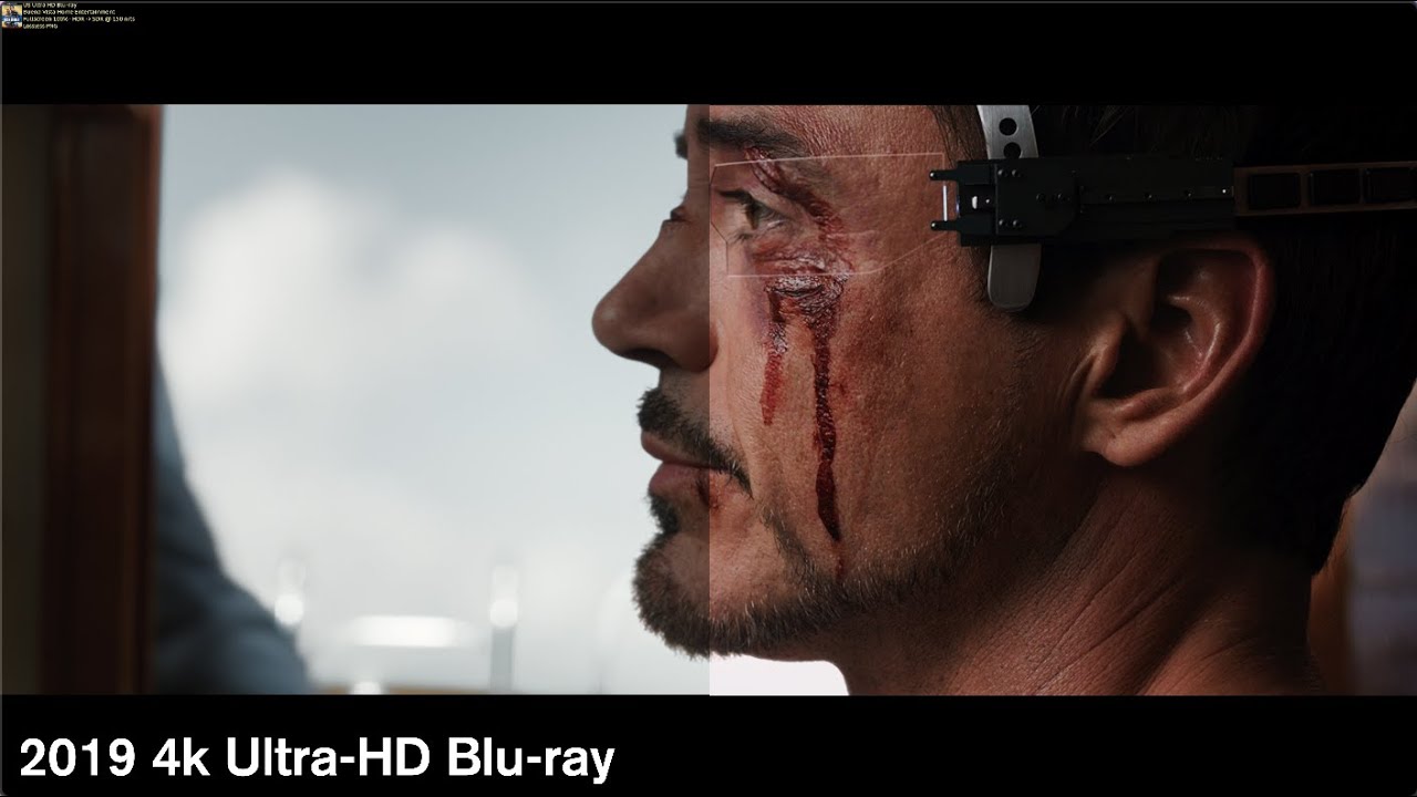 Iron Man 3 - 4k/Blu-ray Comparison