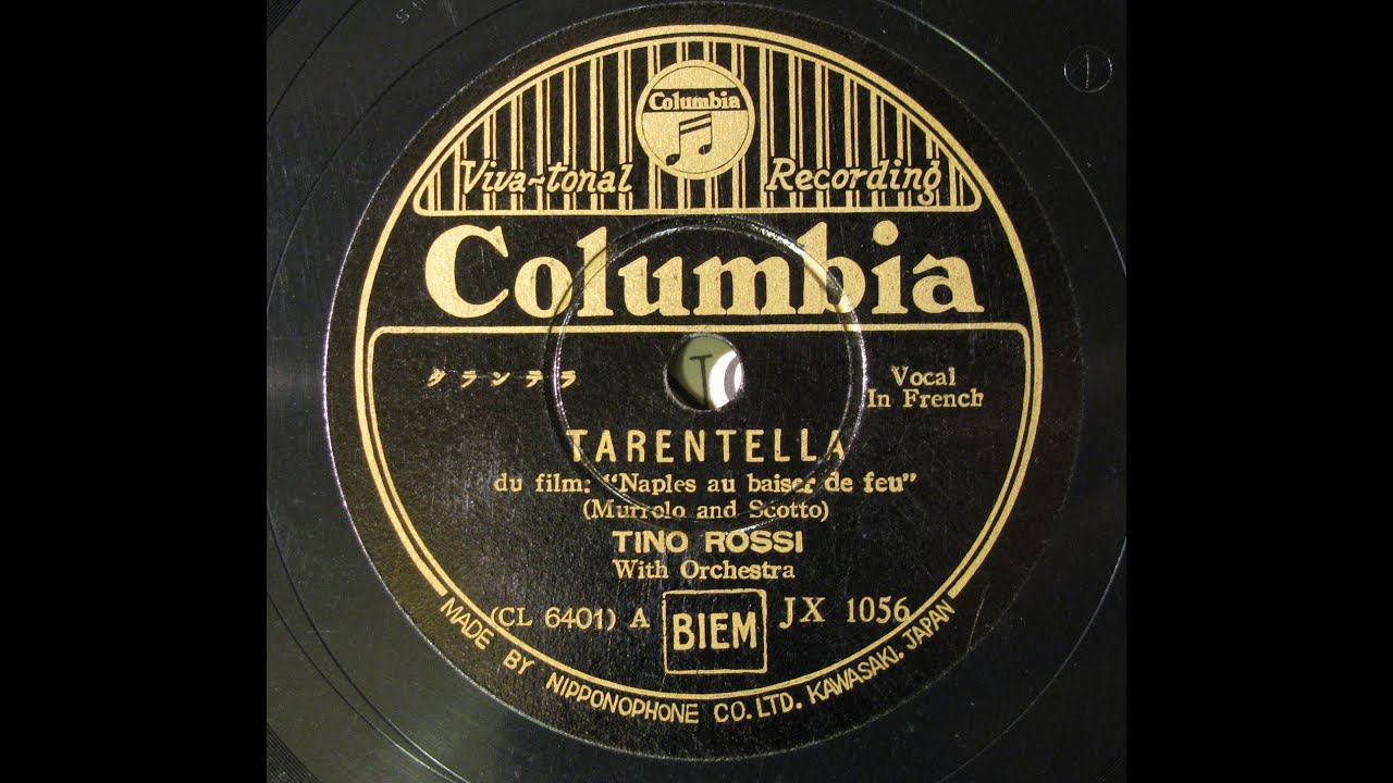 Tino Rossi - Tarantella (1937)