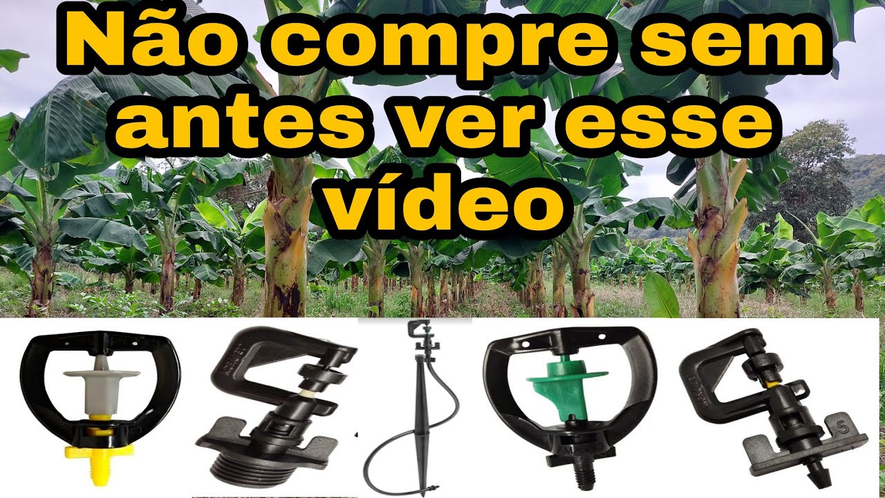 Não compre aspersor bailarina sem antes ver esse vídeo