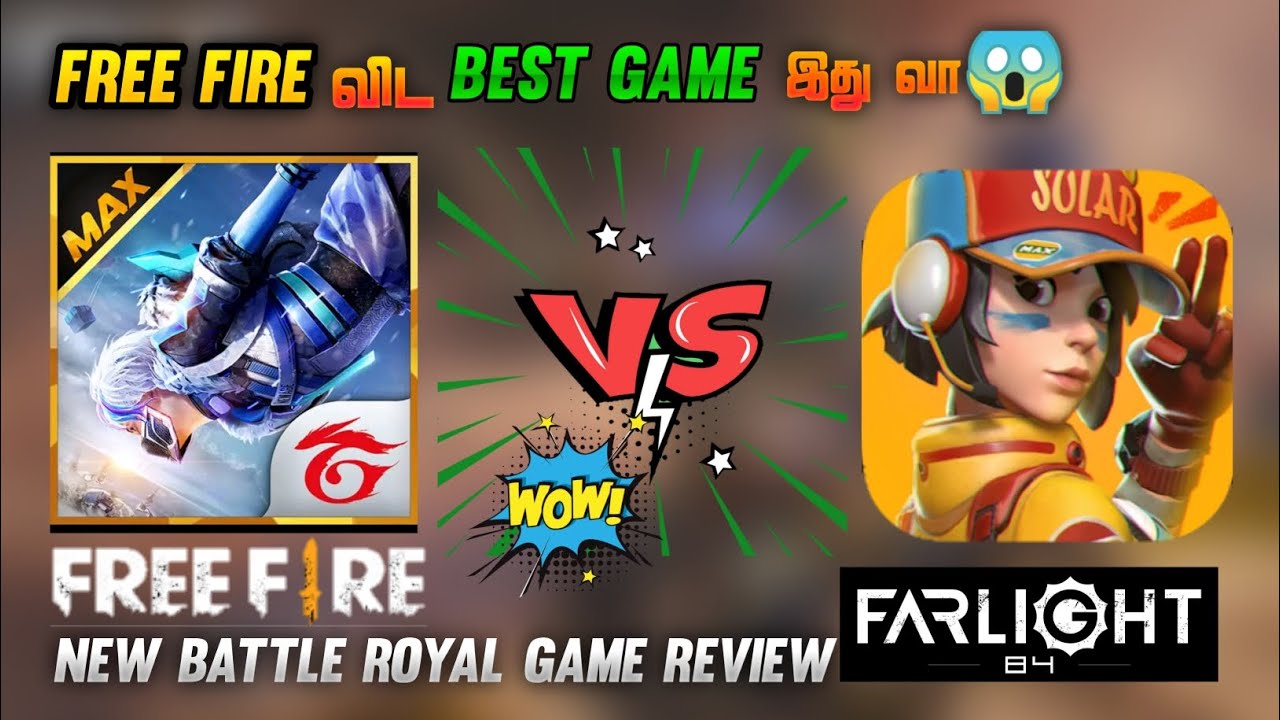 NEW battle royal game farlight 84 game review Tamil. free fire விட best game இதுவா😱 #farlight84