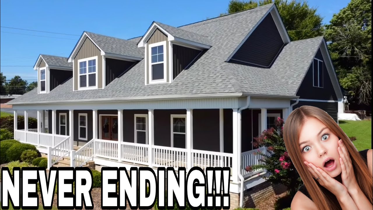 MODULAR MANSION: CUSTOM 2 STORY HOME W/ WRAPAROUND PORCH