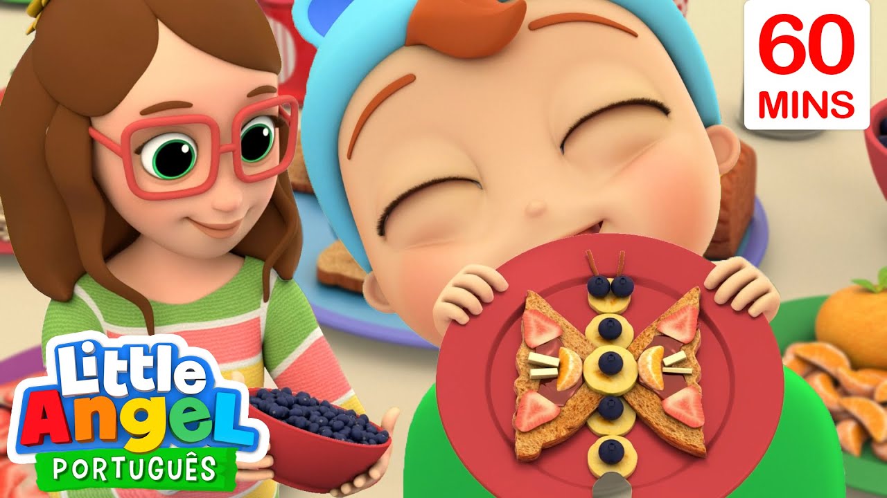 Bebê João Aprende a Gostar de Frutas! | Músicas Infantis em Português 🎵 | Little Angel Brasil