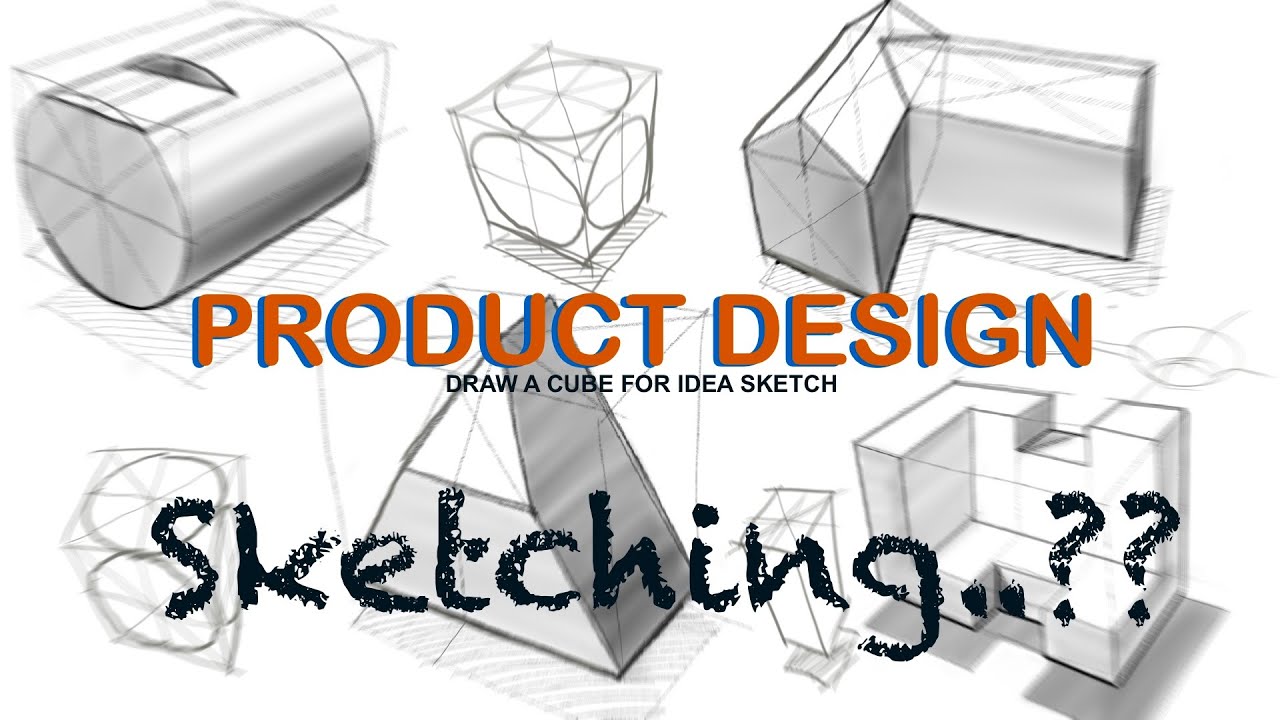 Product Design Sketching / 제품 스케치를 위한 투시도 그리기 #01