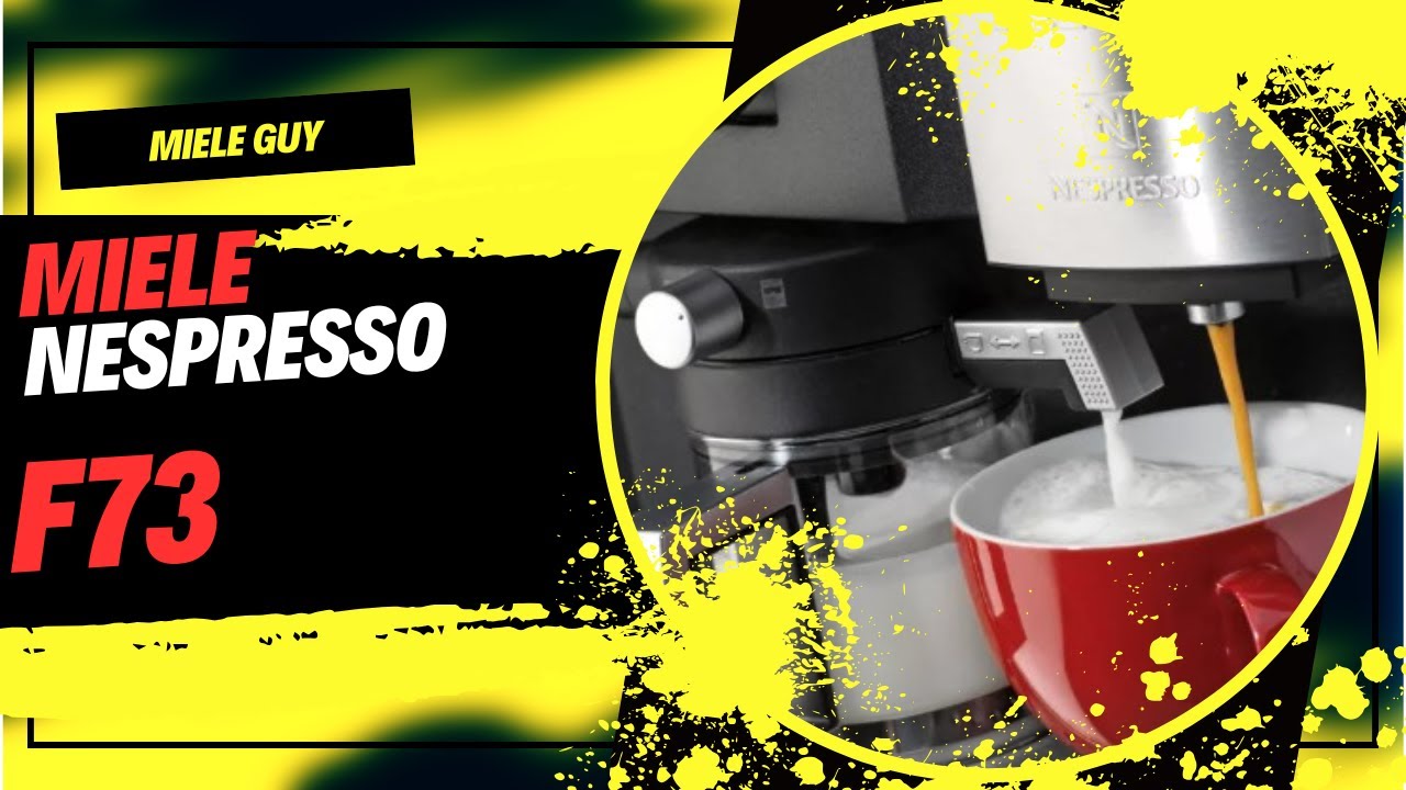 Miele Nespresso Coffee Machine F73
