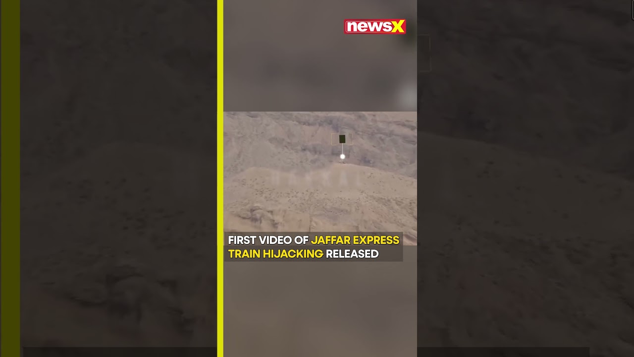 First video of Jaffar Express Train Hijacking Released | NewsX