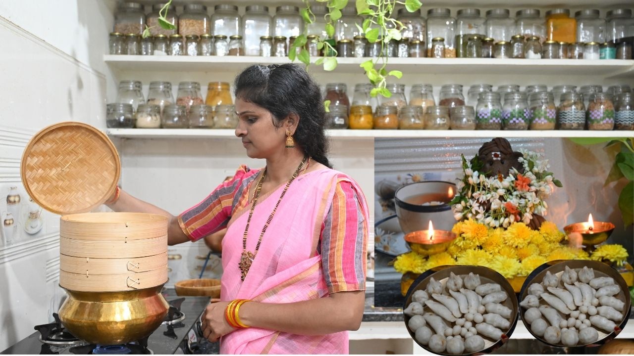 Making Lord Ganesha at Home & Preparing 5 Traditional Prasadam Recipes|| ||Traditional LifeStyle||