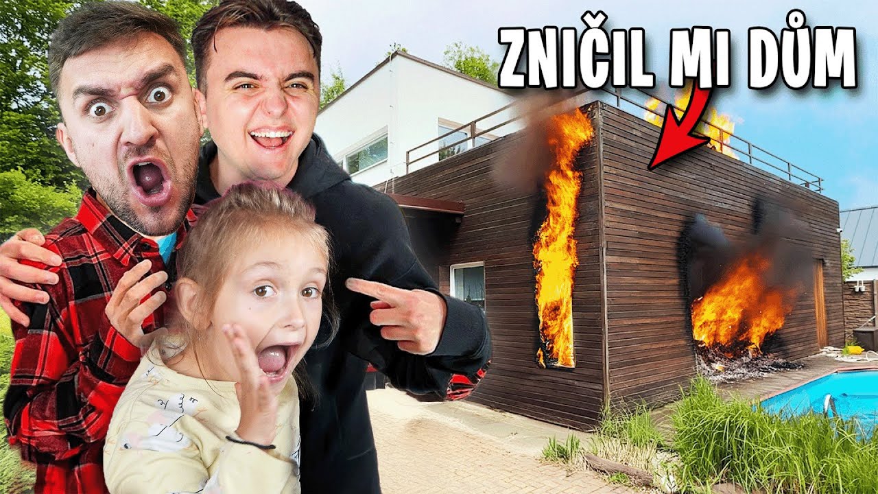 Vítek Strávil 24 HODIN s Fanouškem! | Podpálil mu dům?!