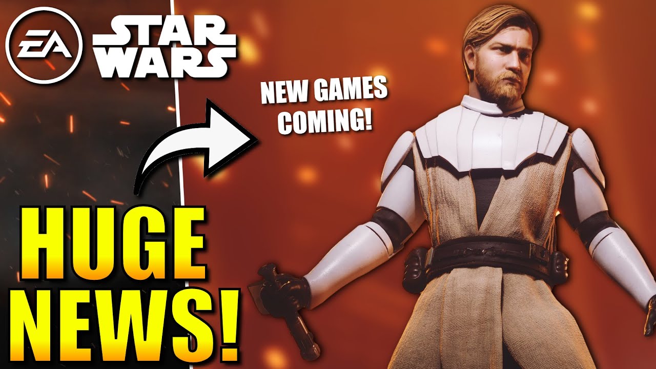 HUGE News! - Star Wars Games are COMING!