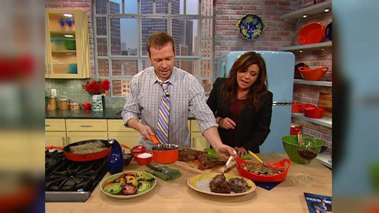 Perfect Ribeye Steak Supper with Donnie Wahlberg