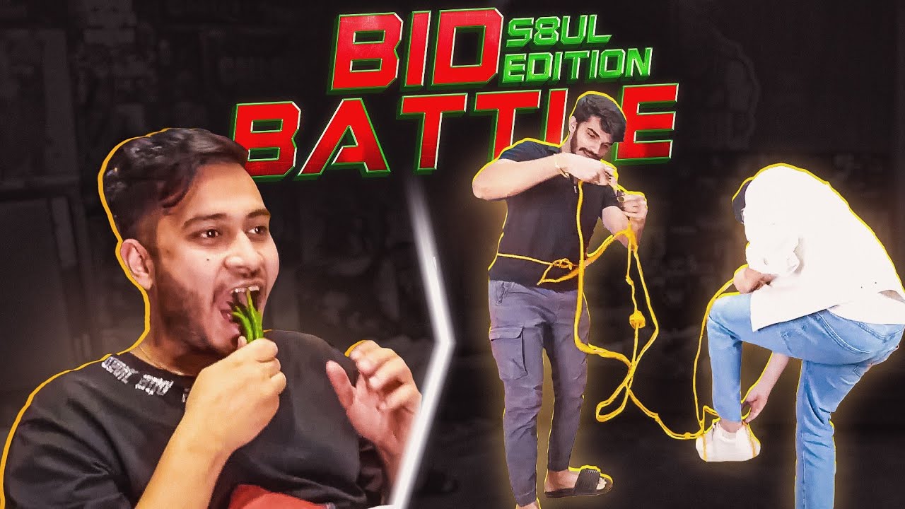 Bid Battle Between S8UL Members!