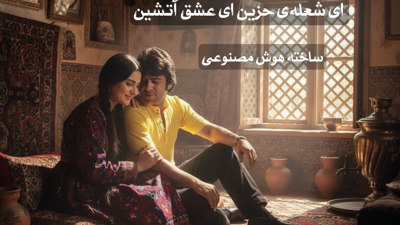  🎵 ای شعله&zwnj;ی حزین ای عشق آتشین | بازسازی آهنگ احمد ظاهر با هوش مصنوعی | Nawa AI