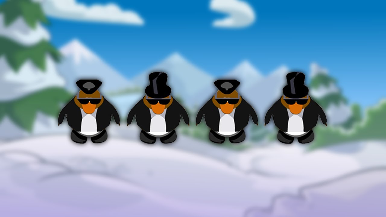 Meme do caixão - Coffin meme (Club Penguin)