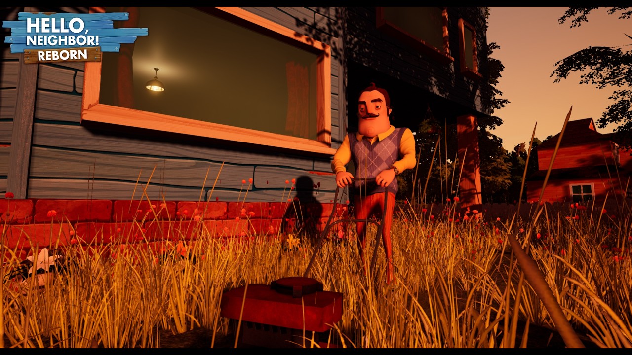 A New Hello Neighbor Reborn Update Dropped.. (Rewritten, Pre-alpha House Gameplay)