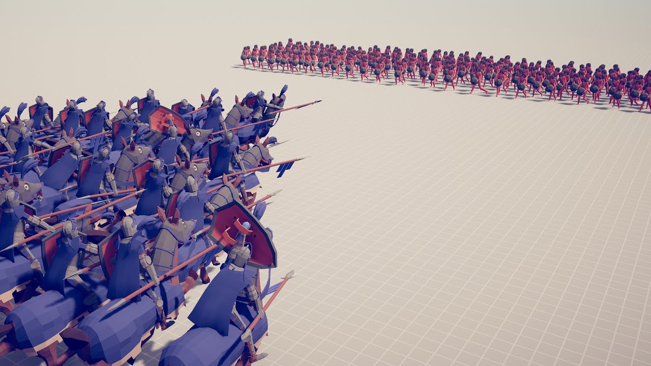 30x CAVALRY vs 200x EVERY RANGED UNIT - Totally Accurate Battle Simulator TABS