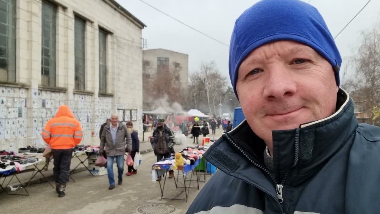 Bulgarian Small Town Market!!