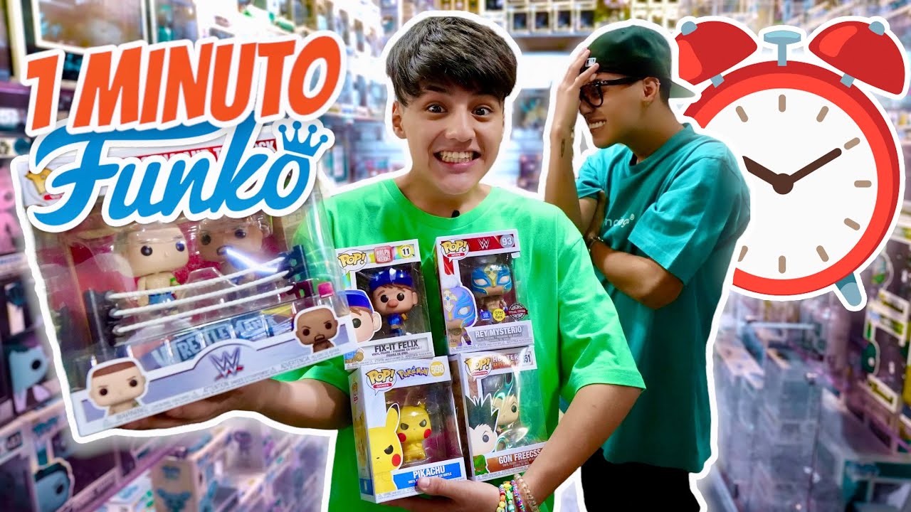 LOS FUNKOS que agarres en 1 minuto SON GRATIS!!!!