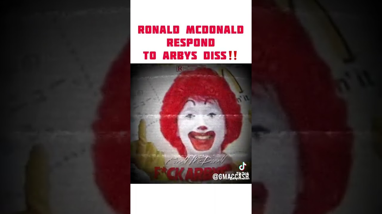 Gmac Cash - Arbys Diss (Ronald McDonald)