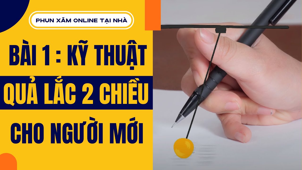 [HỌC PHUN XĂM ONLINE] - Bài 1: Kỹ thuật tạo hạt quả lắc 2 chiều - Jolie Nguyen