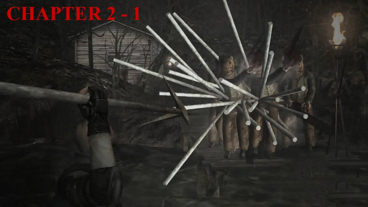 Resident Evil 4 - Story (Welcome To Hell) Mode - Chapter 2-1 (New Game - Professional) HQ