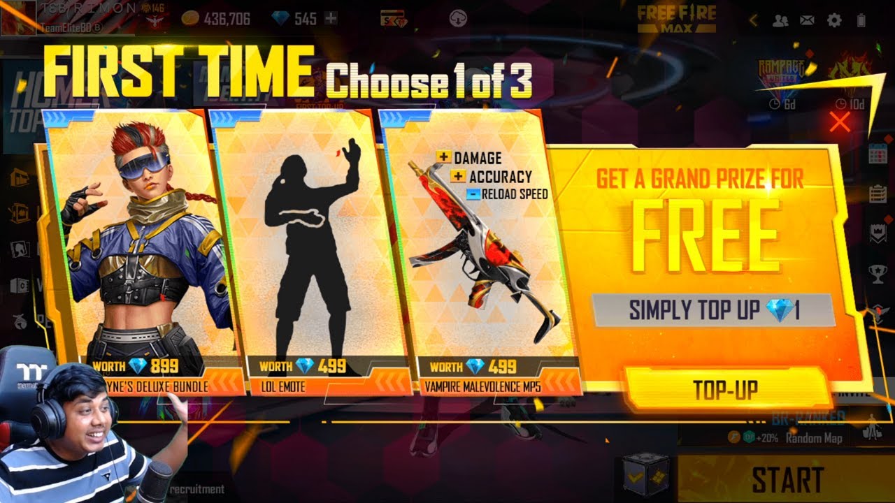 মাত্র 1 ডায়মন্ড দিয়ে লল ইমোট || LoL Emote 1 Diamond Topup